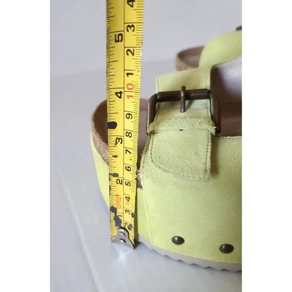 Intentionally Blank Cooper 2 Platform Slide Sandals Sz EU 39 US 8 NWOB